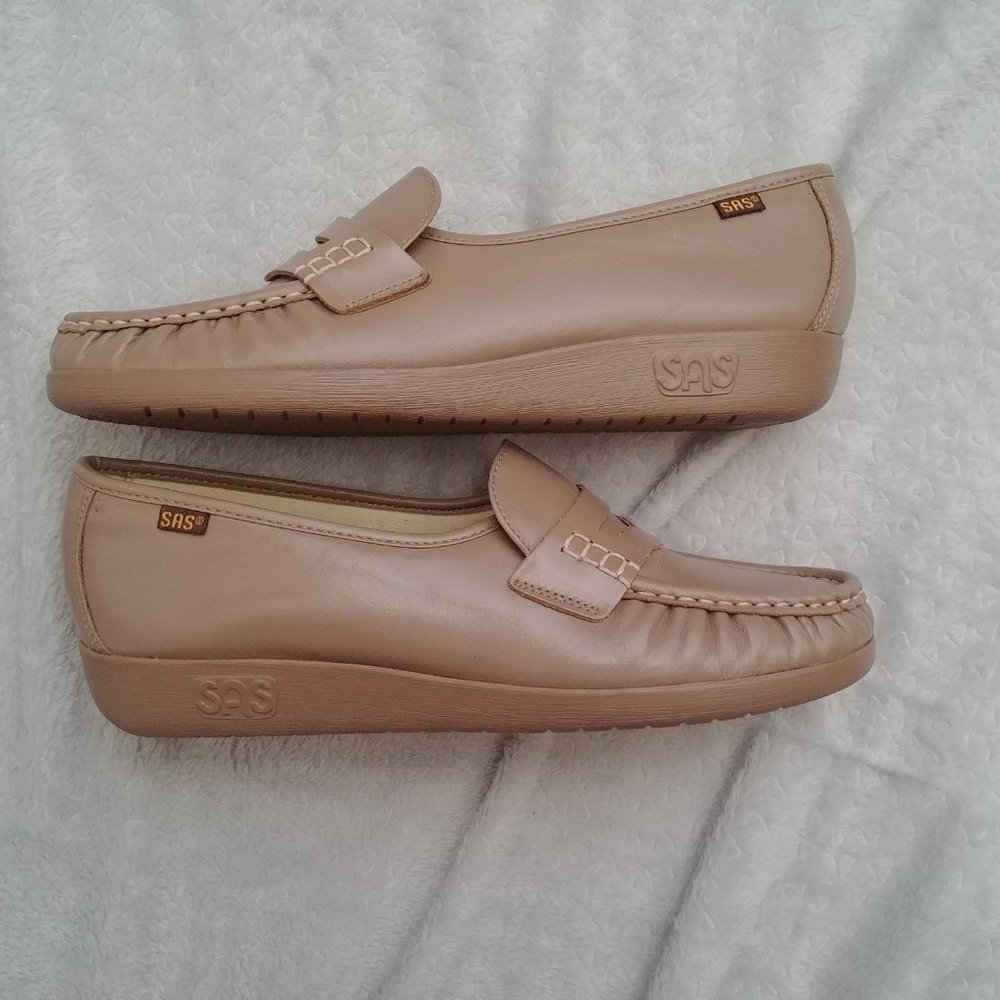 SAS Classic Slip On Loafer Tan/Mocha